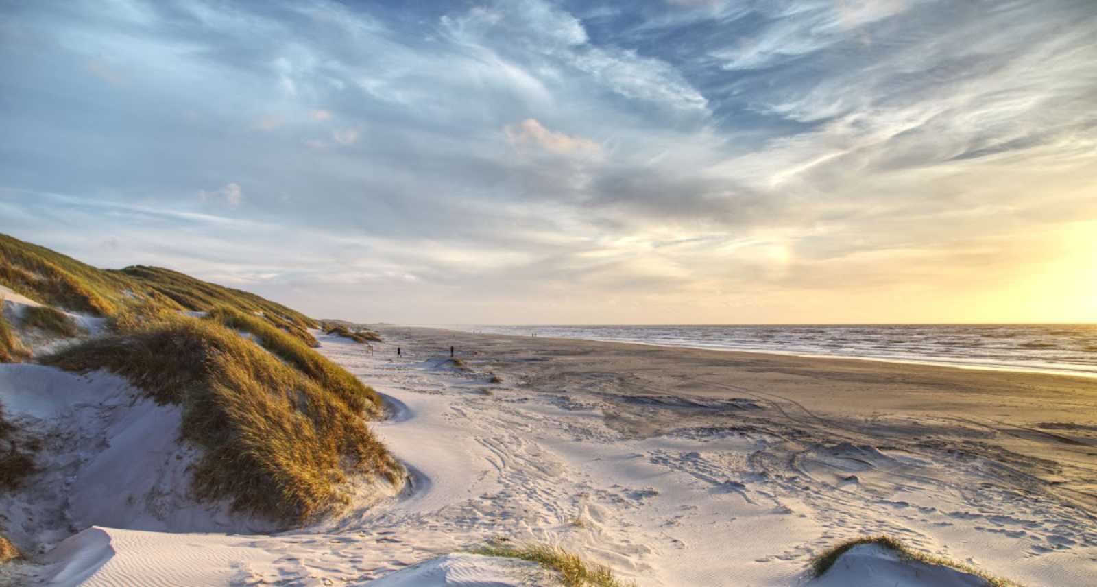 Strand von Lokken In Dänemark
